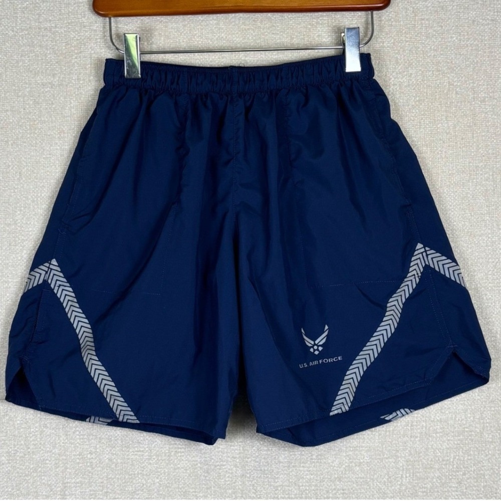 US Air Force IPTU Physical Training Performance Shorts Navy Blue Small